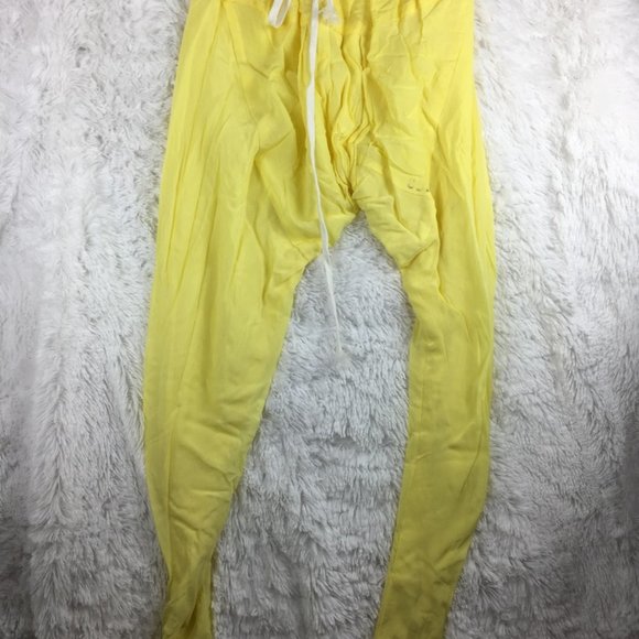 Pakistani Indian Yellow Designer Shalwar Kameez Handmade 3 Piece Set Women's XXL - Picture 8 of 10